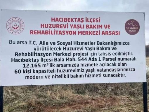 Duyuru! Huzur Evi Kazanımımız