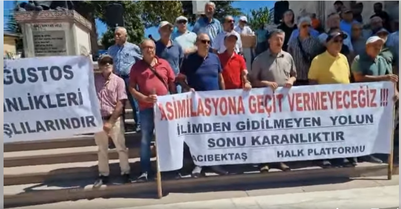 12-13 Ağustos Hacıbektaş Halk Platformu Basın açıklaması